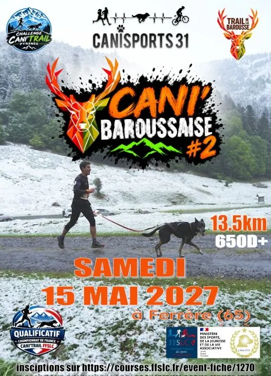 Affiche officielle : CANI'BAROUSSAISE #2