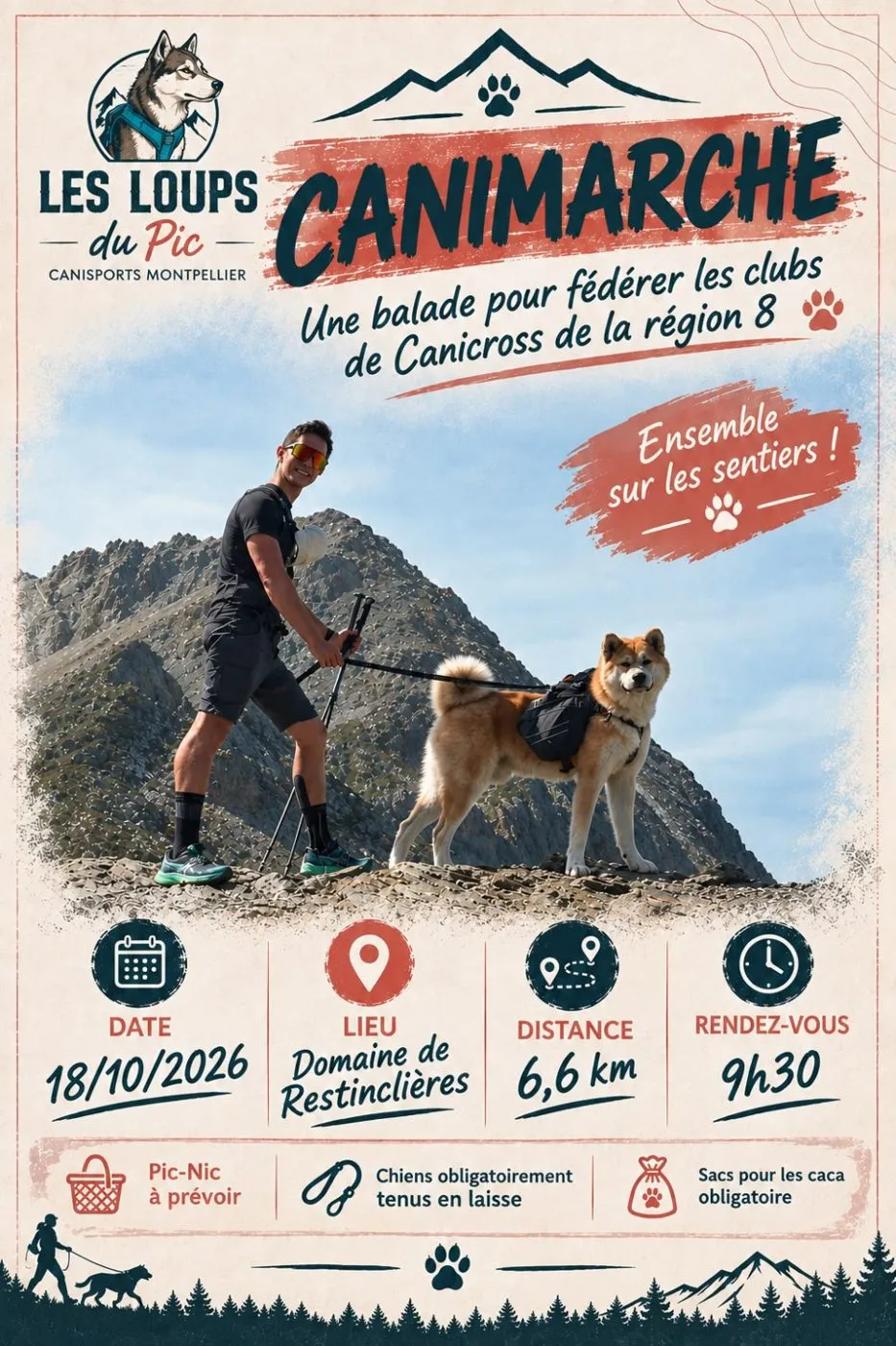Affiche officielle : Canirando d'Automne