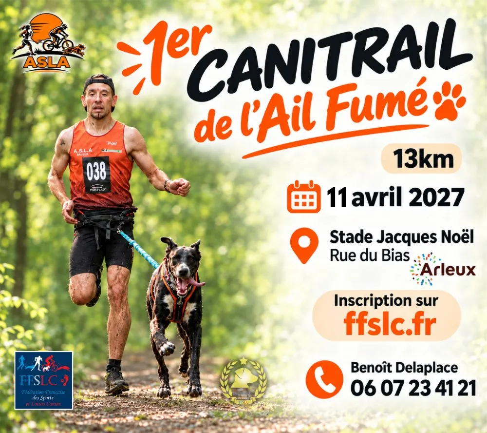Affiche officielle : Canitrail d' Arleux