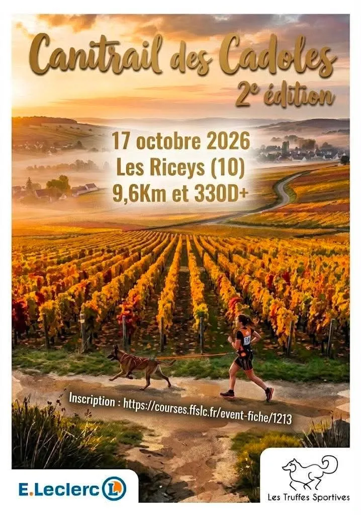 Affiche officielle : CANITRAIL DES CADOLES
