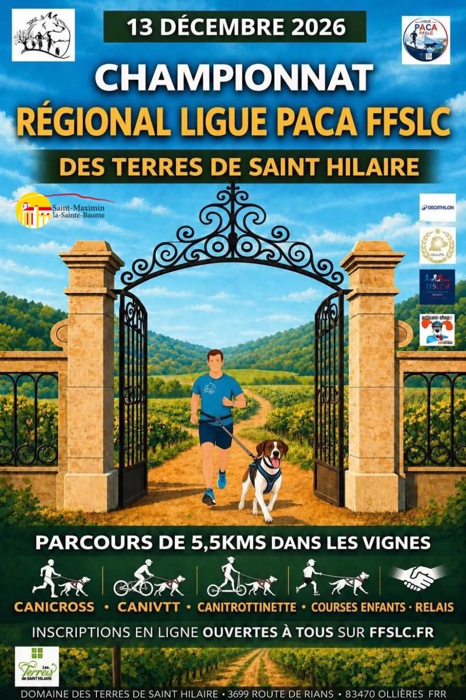 Affiche officielle : Championnat Régional 5 des Terres de St Hilaire 2026