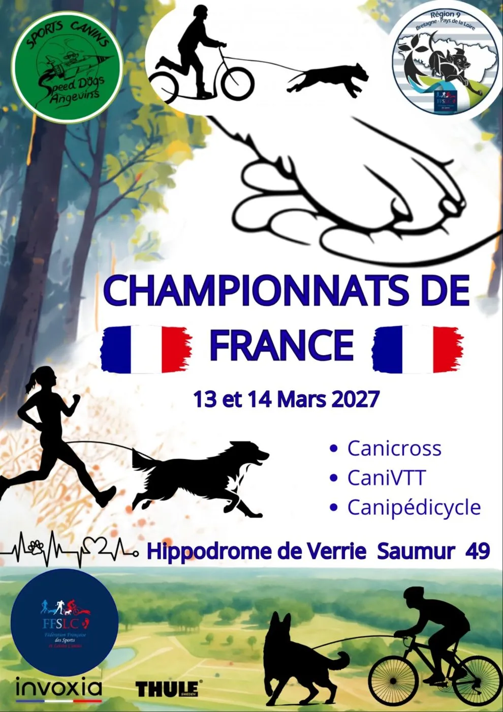 Affiche officielle : CHAMPIONNATS DE FRANCE TERRE 2027