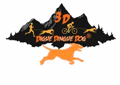 Logo de digue dingue dog 3D