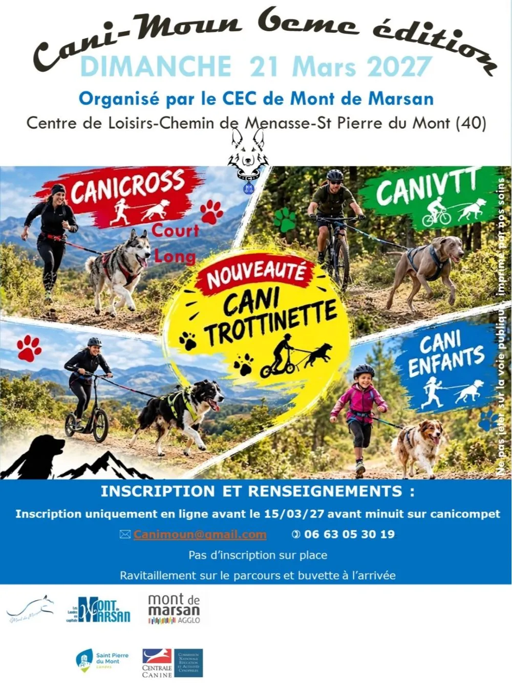 Affiche officielle : La Canimoun 6ème édition