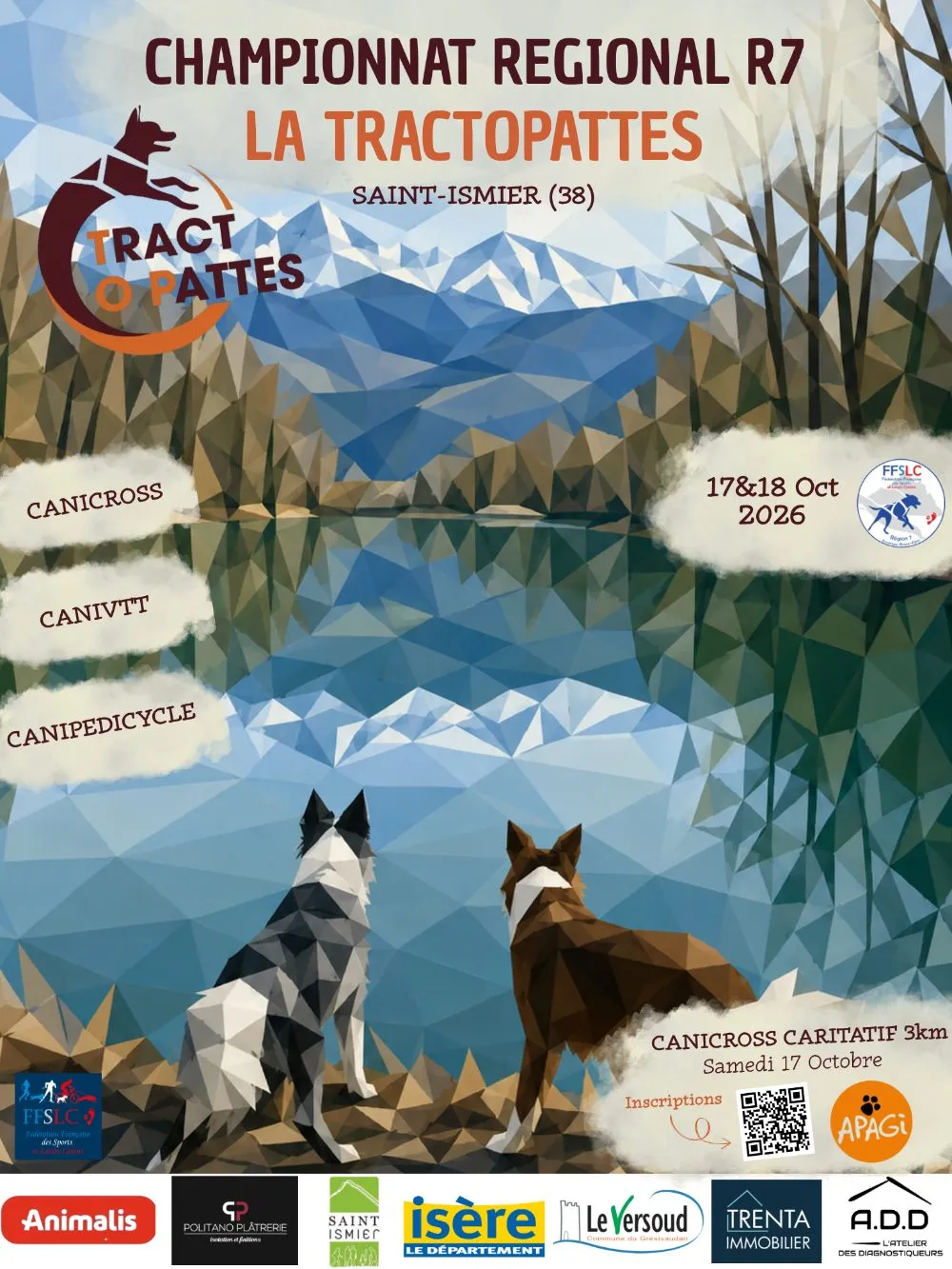 Affiche officielle : La Tractopattes - CHAMPIONNAT RÉGIONAL R7